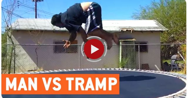 Trampoline Fail