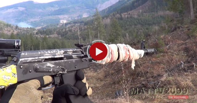 Can You Cook BACON On The Barrel Of An AK47?