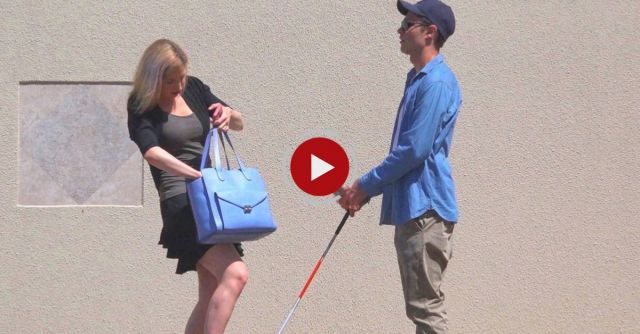 The Real Blind Man Honesty Test