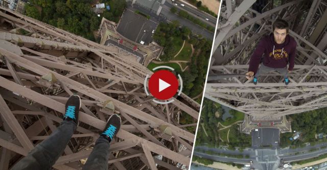 Climbing The Eiffel Tower