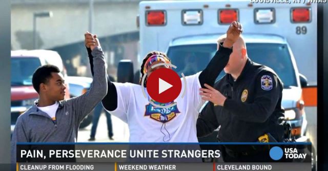 Cop Helping Woman Finish Race Will Melt Your Heart