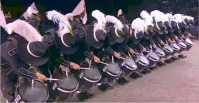 As soon as these drummers raise their head, you'll be shocked by their accuracy