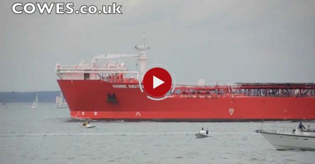 Yacht Hit By Tanker Off Cowes, Isle Of Wight