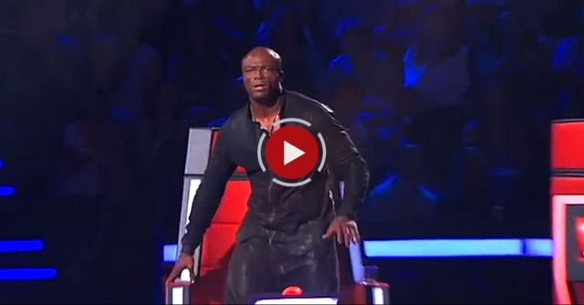 The judge stands in shock when he sees who’s singing on stage…WOW!