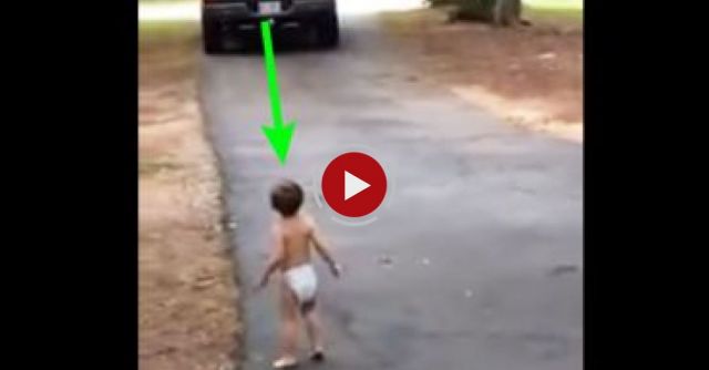 Little Boy Telling His Father How Much He Loves Him Before He Heads Off To Work