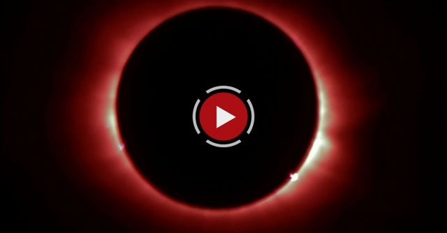 Solar Eclipse  2015, Incredible Footage