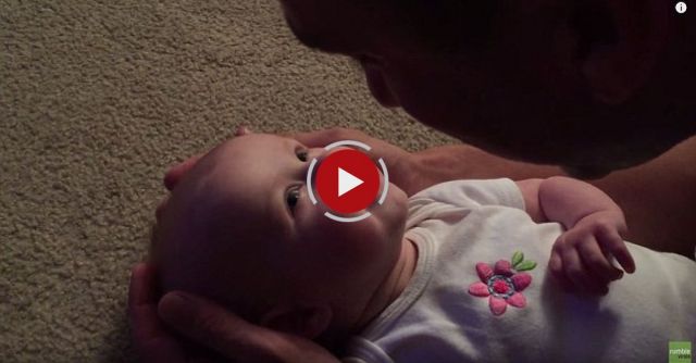 Man Sings To His Baby Daughter 'You Are So Beautiful To Me' In Video   Daily Mail Online