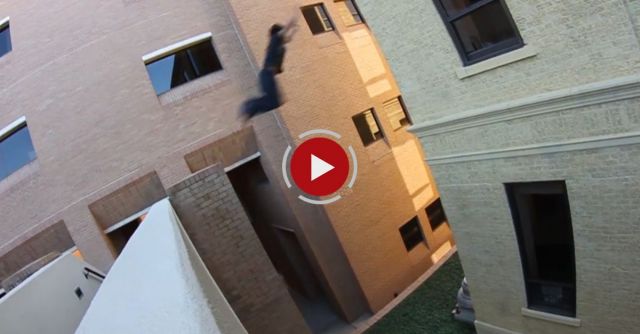 Parkour Daredevil Has No Fear