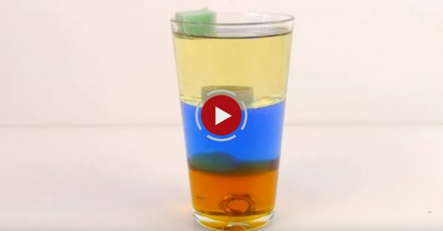 Denser Than You Think - Science Experiment