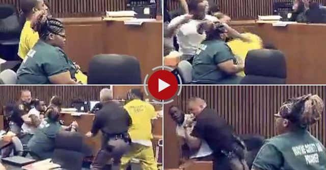 Father Attacks His 3-Year-Old Daughter's Killer In Courtroom Brawl