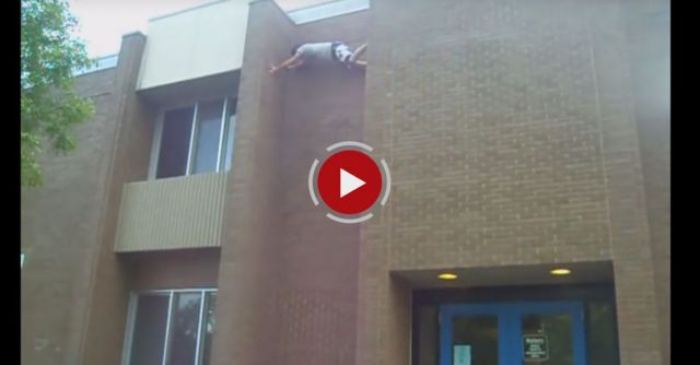 25-30 Foot Wall Free Climbing Fail