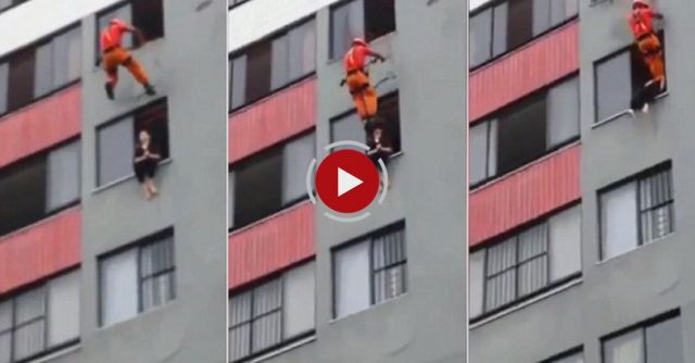  Firefighter Saves Suicidal Woman By Kicking Her In The Face 