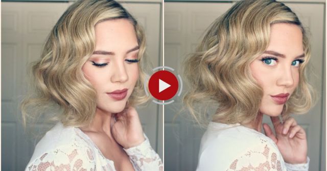 Great Gatsby Faux Bob |1920s Inspired Hair