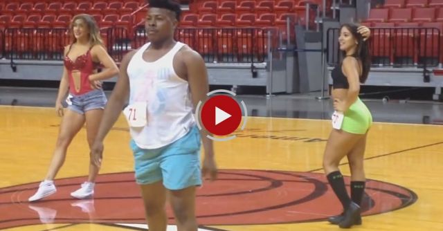 Male Dancer SLAYS At Miami Heat Dancer Auditions!