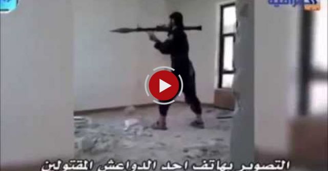 ISIS Fighter Blows Himself Up?