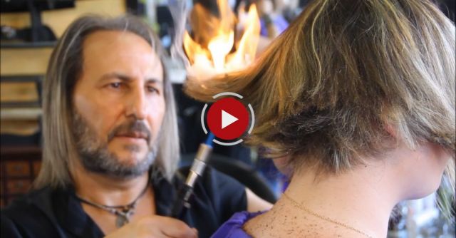 Cutting Hair With Swords And Fire