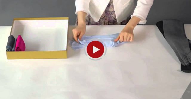 Marie Kondo Folds A Perfect Underwear Drawer