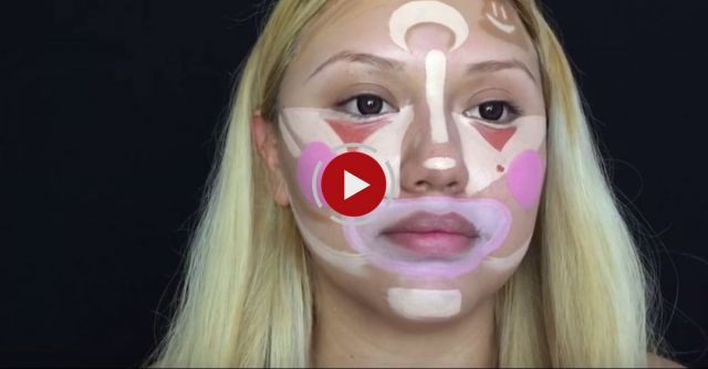 Clown Color Correct Highlight & Contour