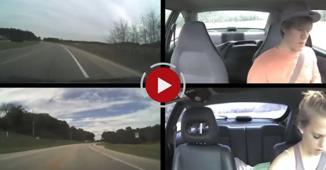 Alarming Video Of Distracted Teen Drivers