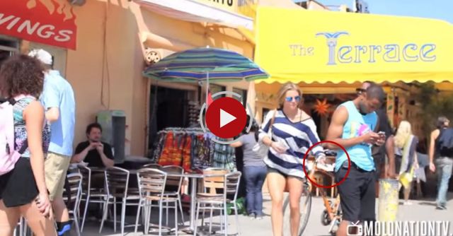 Girl Caught Stealing In Public Prank