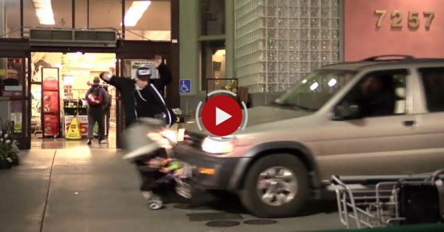 Pushing Baby Off A Cliff Prank With Vitaly