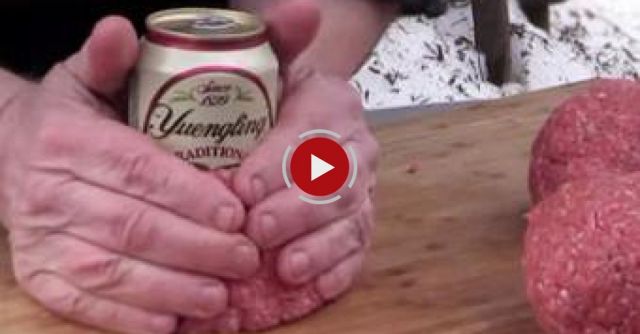 Beer Can Bacon Burgers By The BBQ Pit Boys