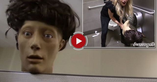 Peeking Into Bathroom Stalls Prank! (GIRL'S VERSION)