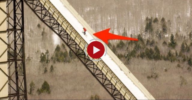 Skier Spins Off 24-story Ski Jump…Backwards