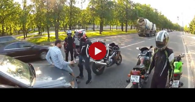  Bikers Attack With An Unexpected Ending! 