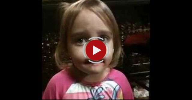 Guilty Toddler Denies Putting On Mom's Makeup