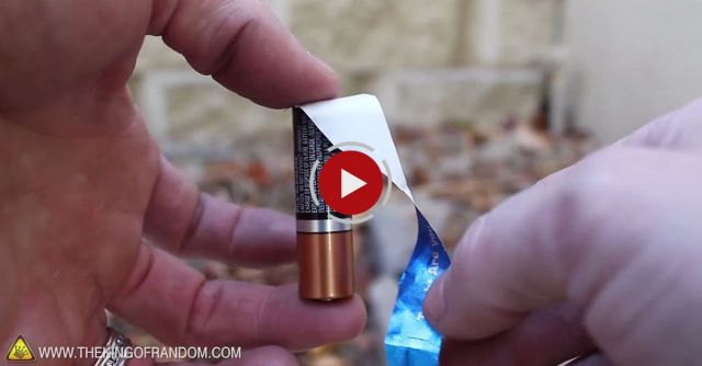 QC#56 - Gum Wrapper Fire Starter