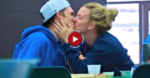 Caught Under The Mistletoe Prank!