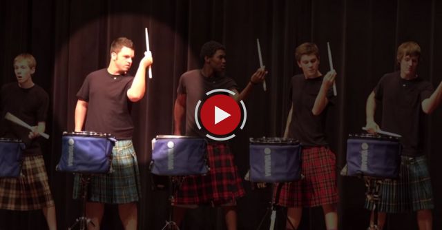 The Official Hot Scots Drum Line