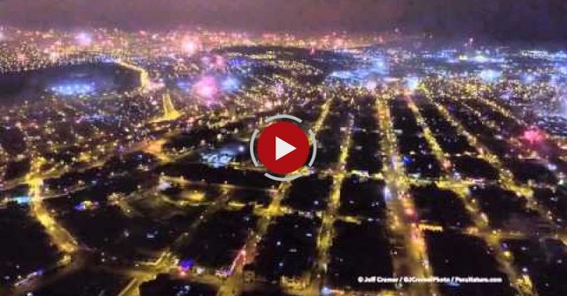 Fireworks Over Lima, Peru