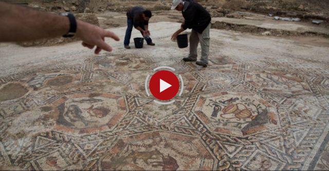The Lod Mosaic: The Discovery Of An Ancient Roman Mosaic