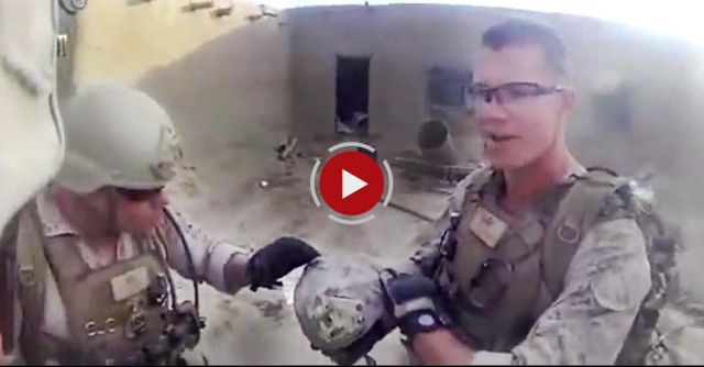 Lucky Marine - Sniper Shot Hits Helmet