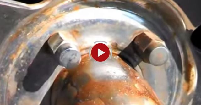 How  To Clean/Restore Rusted Chrome With Aluminum Foil