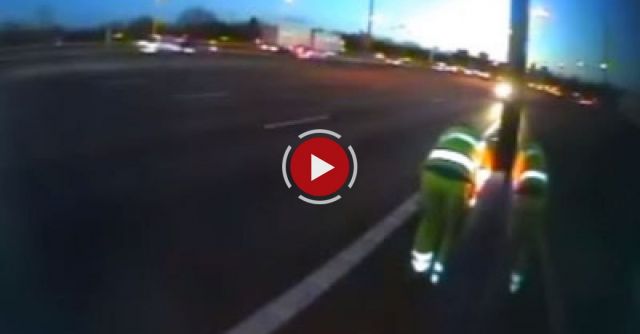 Hard Shoulder Near Miss, Stay Safe