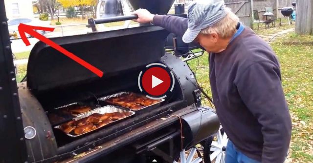 Illinois Slim's Barbeque Smoker Steam Engine Train