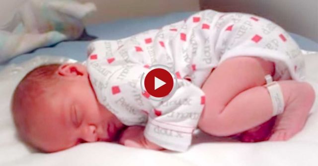 My Newborn Baby Wakes Himself Up With His Own Fart