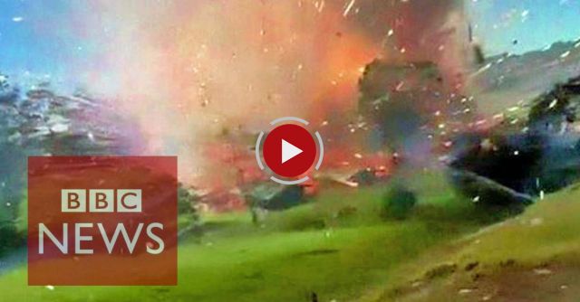 Fireworks Factory Explodes