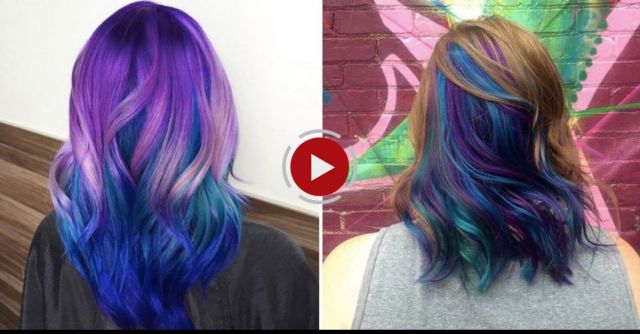 Peacock Hair Color Tutorial