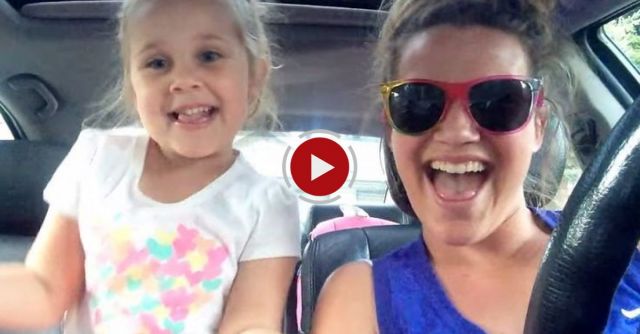 Teigan And Mom Singing Open Doors