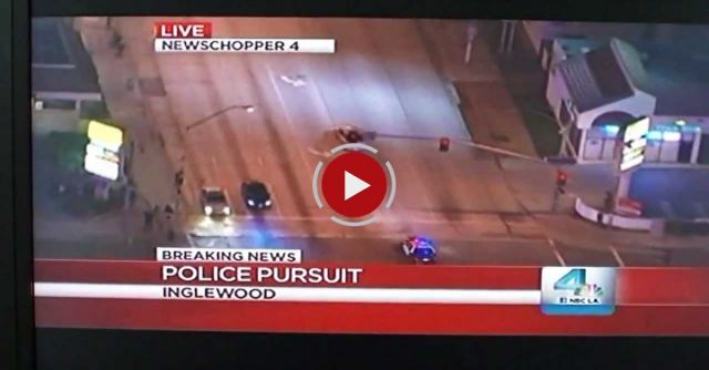 Inglewood Police Chase Jan 13, 2013 
