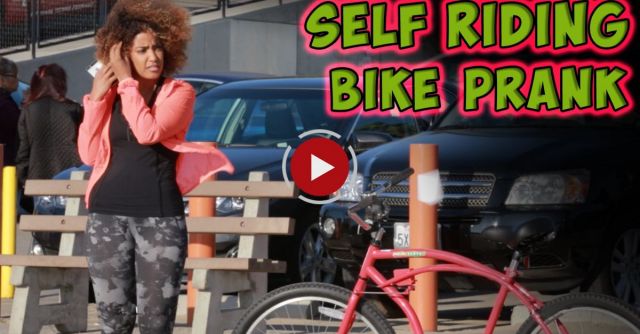 Self Riding Bike Prank
