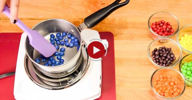 Skittles Poke Cake Skittles Buttercream 