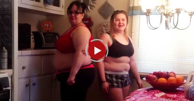 Mother And Daughter Lose Weight Together (74lbs In 100 Days)