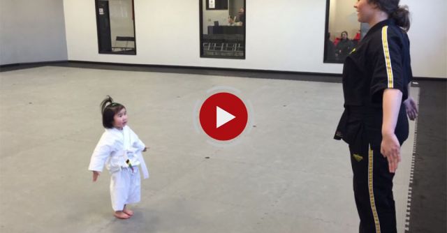 3 Year Old White Belt Reciting The Student Creed