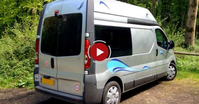 Man Builds His Van Into An Amazing Motor Home