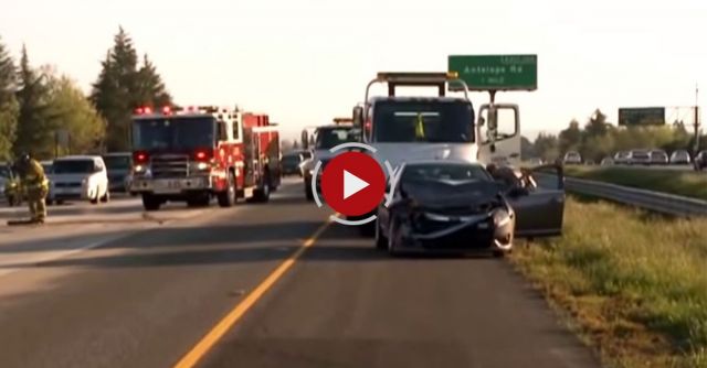 Rubbernecking Causes Crash On I-80 In Sacramento, CA